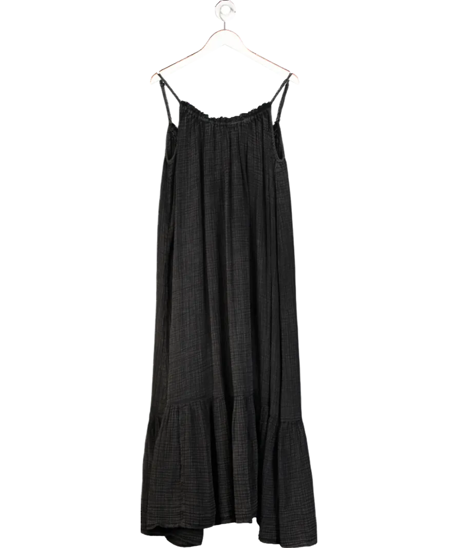 Anthropologie Grey Malika Gauze Dress UK XS