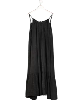 Anthropologie Grey Malika Gauze Dress UK XS