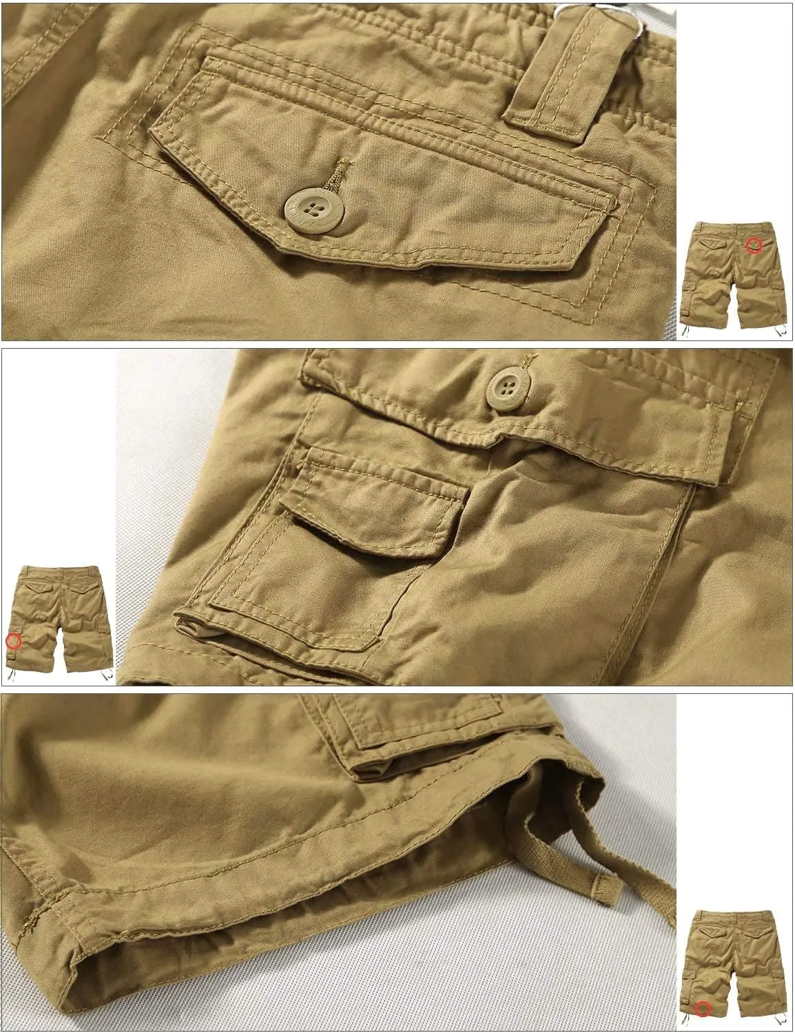 Match Men's Wild Cargo Shorts