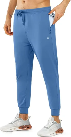 NORTHYARD Men's Joggers Pants with Zipper Pockets Lightweight Sweatpants Athletic Running Workout Track Pants for Men